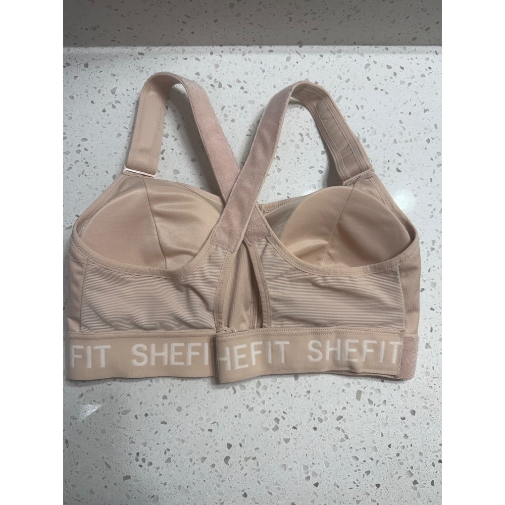 SHEFIT Ultimate Sports Bra Sand EUC High Impact Adjustable 1Luxe - Picture 4 of 8